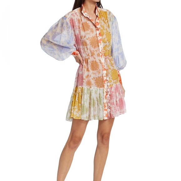 ZimmermannLantern Cotton-Silk Minidress. Size : AU 2/ US 8. Retail $850. - Picture 6 of 13